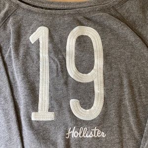 Hollister Wide Boat Neck Sweatshirt